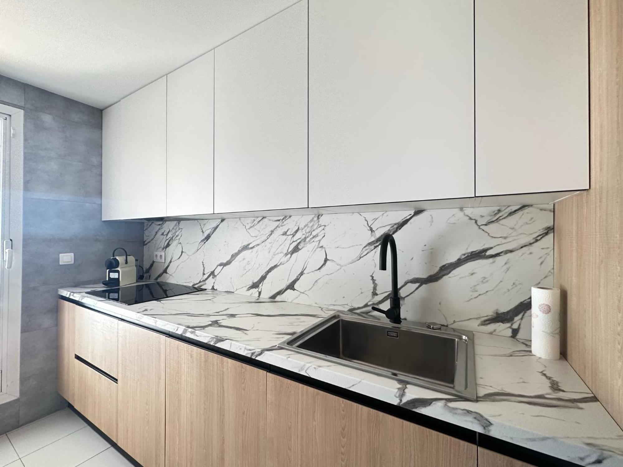 Апартаменты 2 Bed Penthouse With Sea View Торремолинос Экстерьер фото